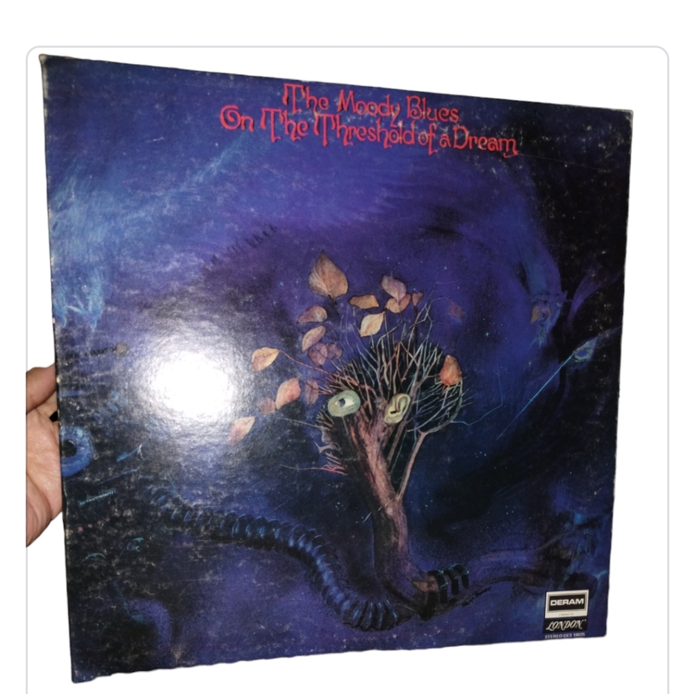 Moody Blues Vinyl Record-On the Threshold of a Dream